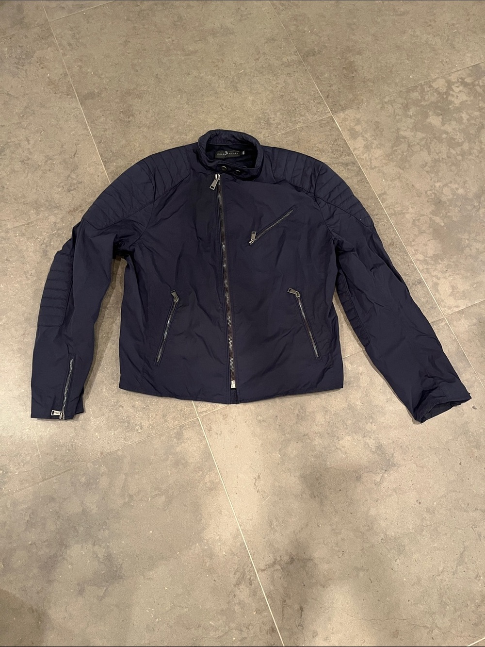 Ralph Lauren Men's Navy Quilted Lightweight Jacket